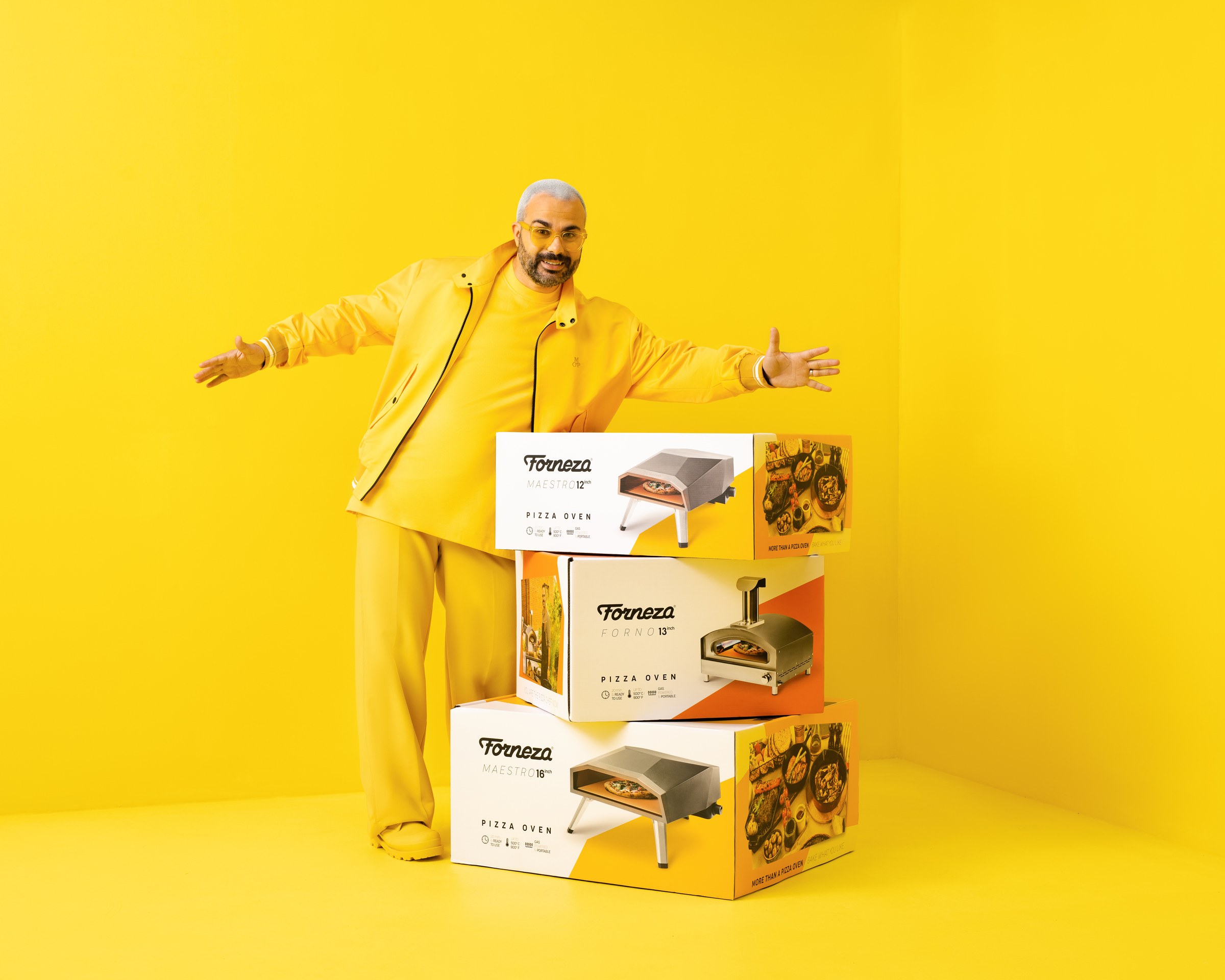Forneza campaign by Dainius Sciuka — chef Gian Luca Demarco