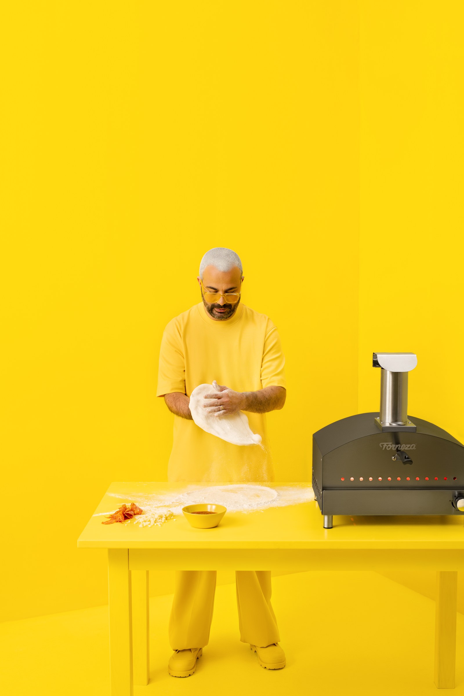 Forneza campaign by Dainius Sciuka — chef Gian Luca Demarco